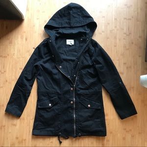 Black utility jacket